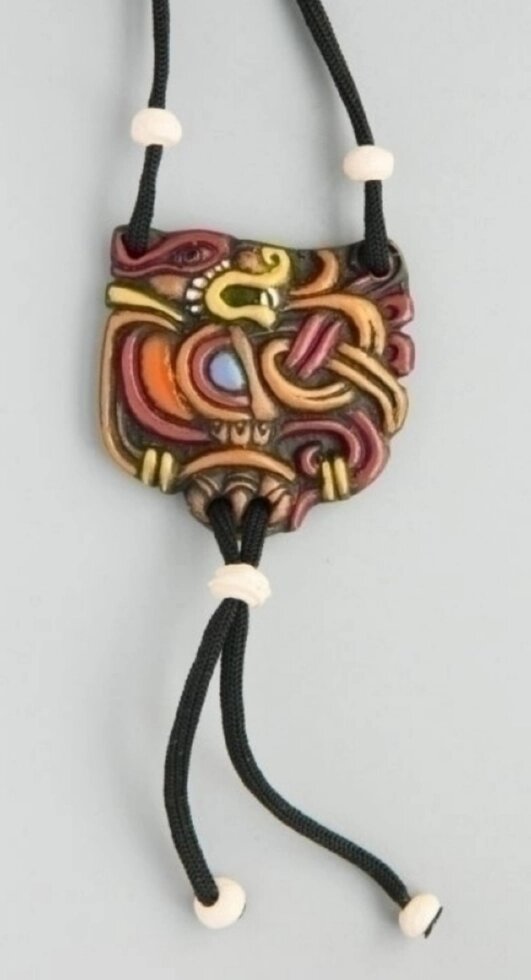 Амулет Семаргл, керамика цвет. от компании Интернет-магазин "Арьяварта" - фото 1