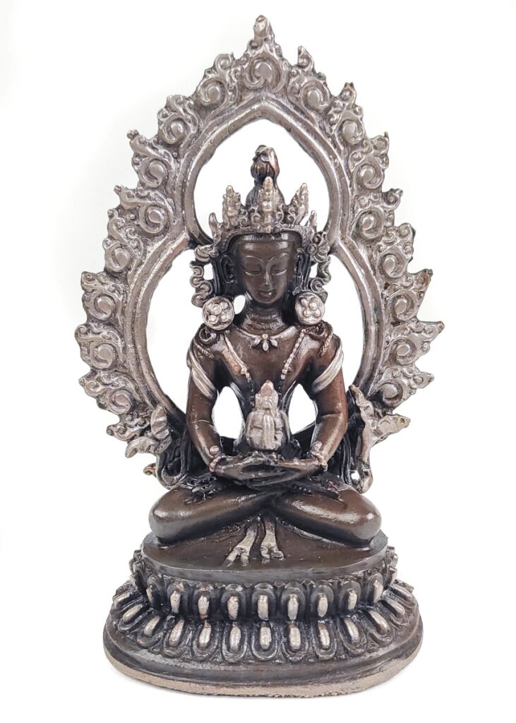 Бронзовая статуя Будда Амитаюс 11,5 см от компании Интернет-магазин "Арьяварта" - фото 1