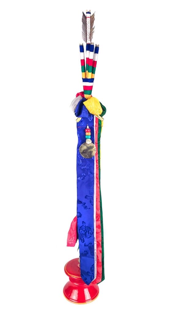 Дадар ритуальная стрела длиной 75 см на подставке от компании Интернет-магазин "Арьяварта" - фото 1