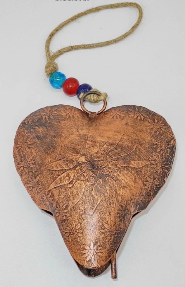 Колокольчик сердце от компании Интернет-магазин "Арьяварта" - фото 1