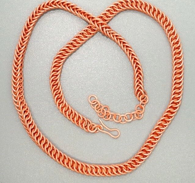 Медная цепь, плетение Перс ##от компании## Интернет-магазин "Арьяварта" - ##фото## 1