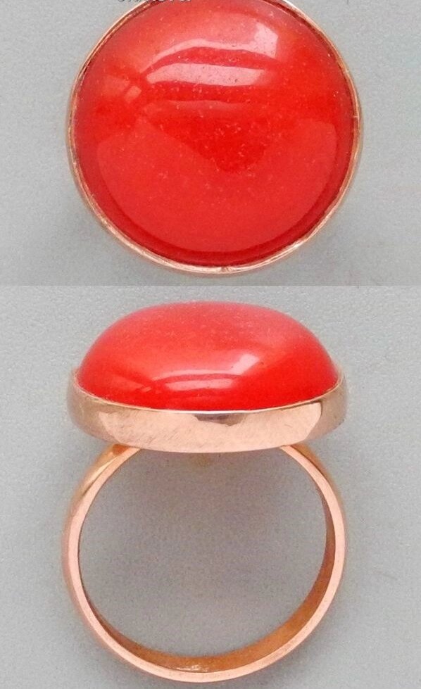 Медное кольцо с турмалином от компании Интернет-магазин "Арьяварта" - фото 1