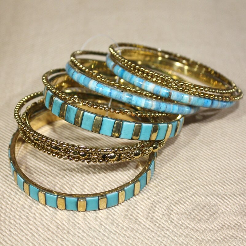 Набор браслетов Шанти, разные цвета от компании Интернет-магазин "Арьяварта" - фото 1