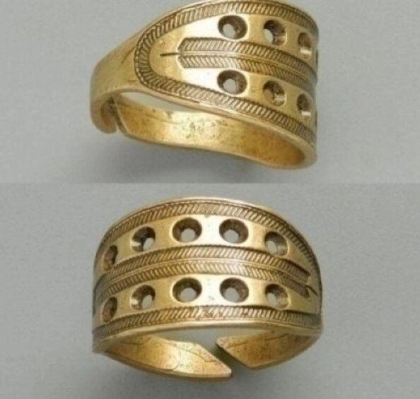 Перстень Пашня, латунь от компании Интернет-магазин "Арьяварта" - фото 1