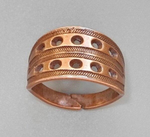 Перстень Пашня, медь от компании Интернет-магазин "Арьяварта" - фото 1