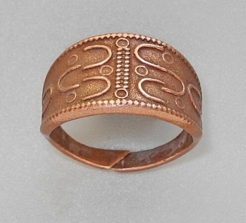 Перстень Родовой Щит, медь от компании Интернет-магазин "Арьяварта" - фото 1