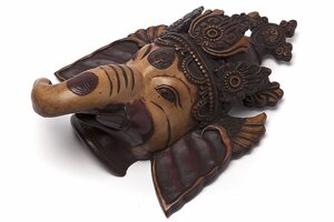 Сувенир из керамики маска Ганеша 30 см