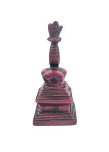 Сувенир из керамики Ступа высота 9 см, размер 4х4 см