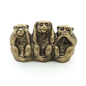 Статуэтка Три обезьяны 8х5 см