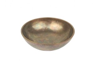 Литая тибетская поющая чаша Плоская диаметр 14,5 см