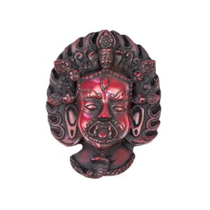 Сувенир из керамики маска Бхайрава 9 см