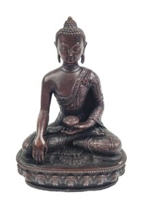 Бронзовая статуя Будда Шакьямуни 9 см