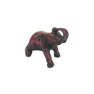 Сувенир из керамики Слон с поднятым хоботом 4,5 см