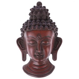 Сувенир из керамики маска Будда 15 см