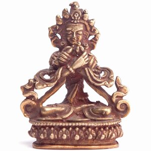 Металлическая статуя Ваджрадхара (Дорже Чанг) 5,5 см