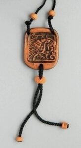 Амулет Орел ацтеков, керамика