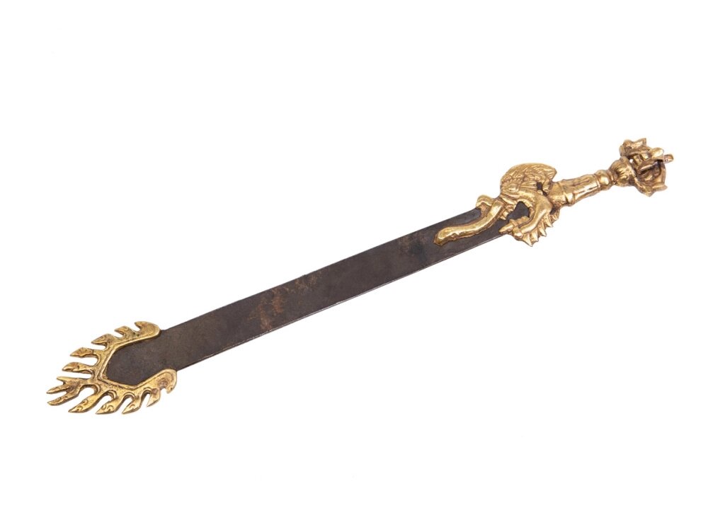 Риди, индийский прямой меч длиной 43 см от компании Интернет-магазин "Арьяварта" - фото 1