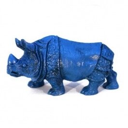 Статуэтка Синий носорог 13х8 см от компании Интернет-магазин "Арьяварта" - фото 1