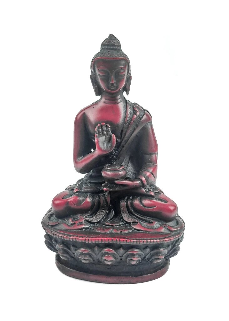 Сувенир из керамики Будда Амогасиддхи 11 см от компании Интернет-магазин "Арьяварта" - фото 1