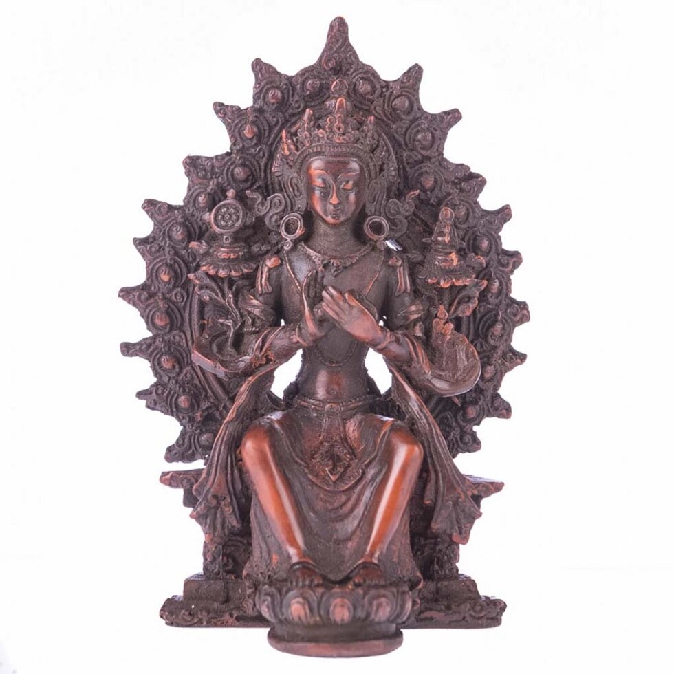 Сувенир из керамики Будда Майтрея 14 см от компании Интернет-магазин "Арьяварта" - фото 1