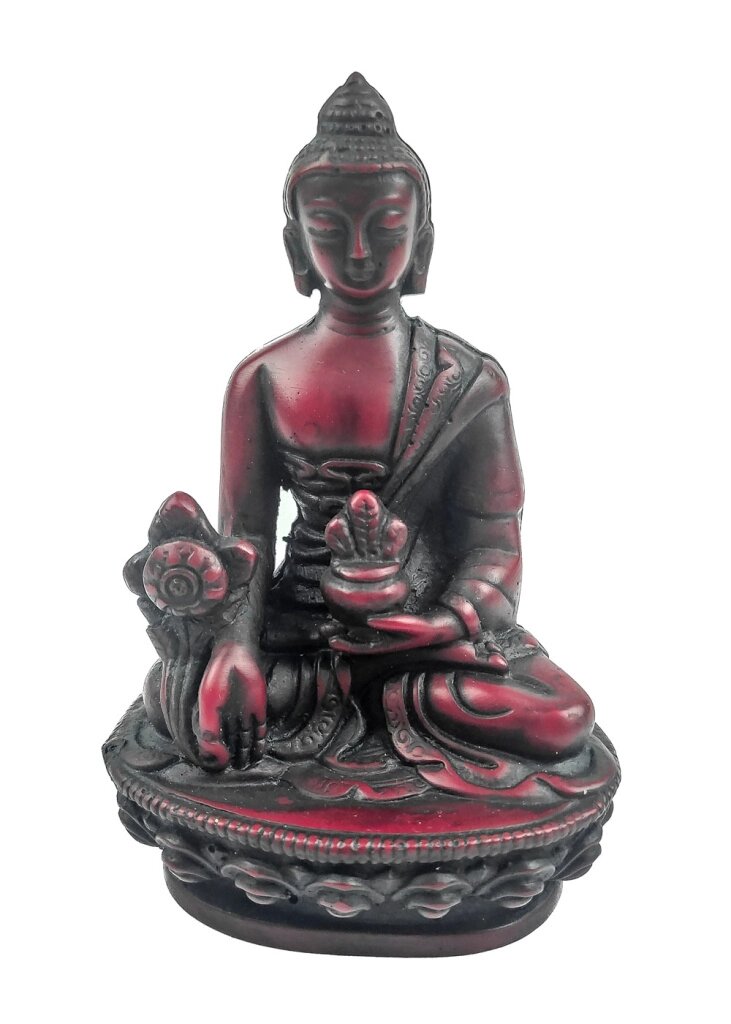 Сувенир из керамики Будда Медицины 11 см от компании Интернет-магазин "Арьяварта" - фото 1