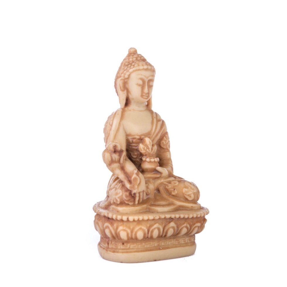 Сувенир из керамики Будда Медицины 9 см от компании Интернет-магазин "Арьяварта" - фото 1