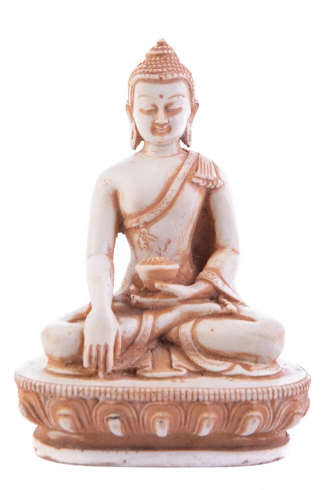 Сувенир из керамики Будда Шакьямуни 14 см от компании Интернет-магазин "Арьяварта" - фото 1