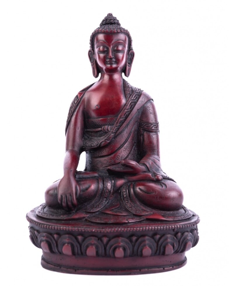 Сувенир из керамики Будда Шакьямуни 19 см от компании Интернет-магазин "Арьяварта" - фото 1