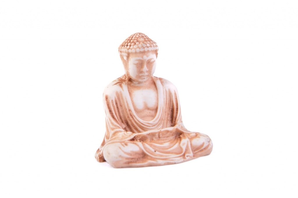 Сувенир из керамики Будда в медитации 4,5 см от компании Интернет-магазин "Арьяварта" - фото 1