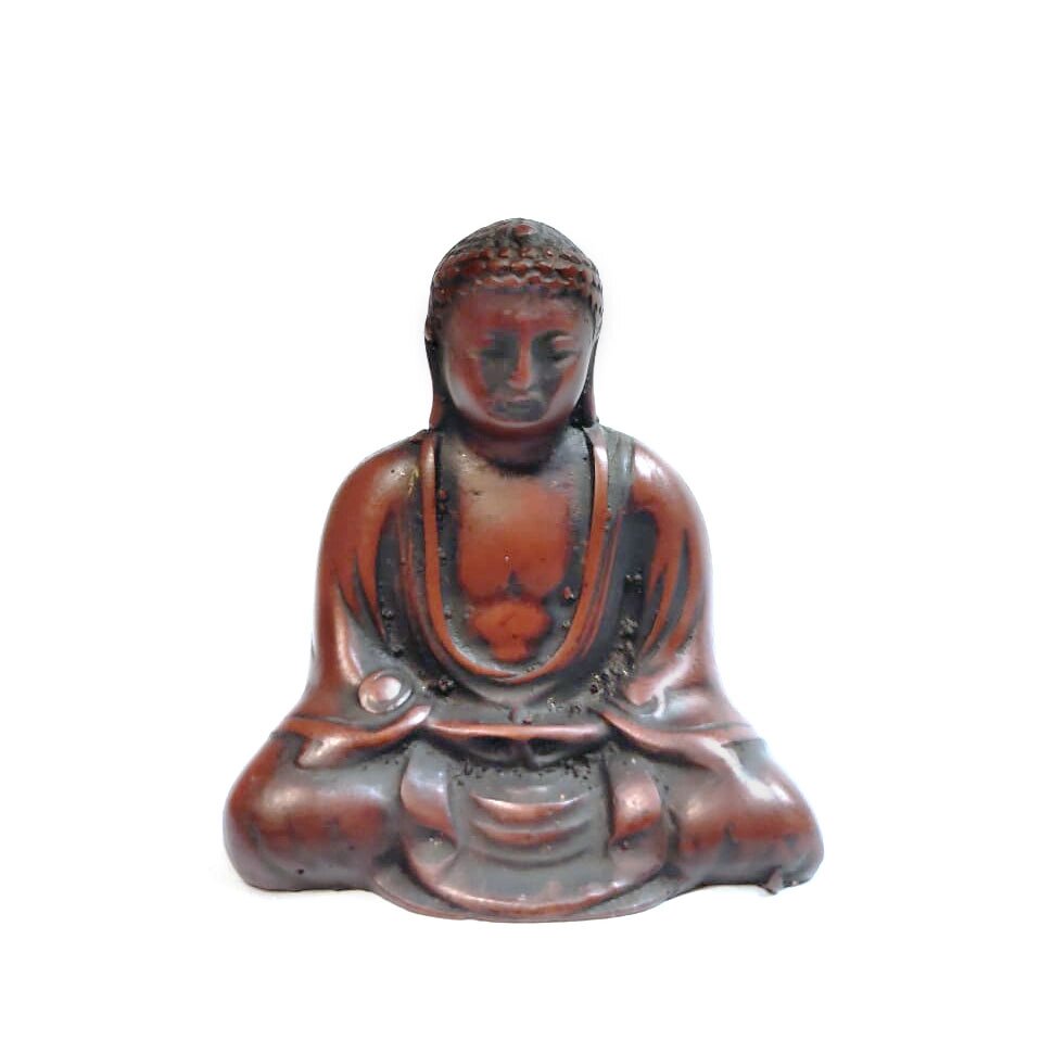 Сувенир из керамики Будда в медитации 6 см ##от компании## Интернет-магазин "Арьяварта" - ##фото## 1