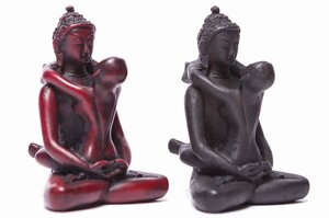 Сувенир из керамики Будда в союзе (Самантабхадра) 13 см