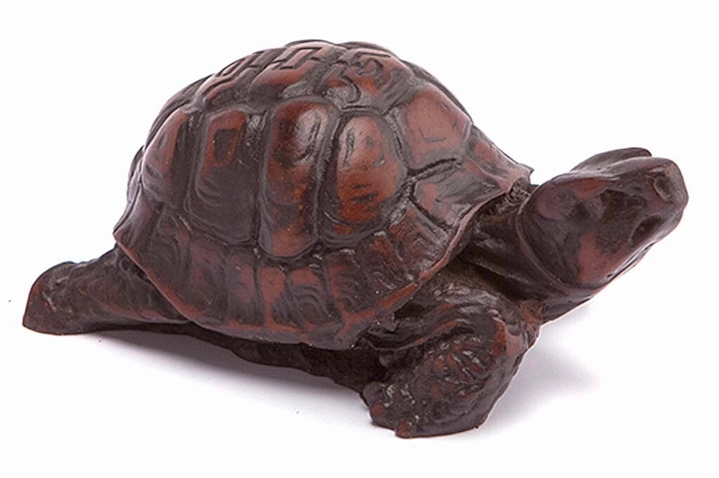 Сувенир из керамики Черепаха 9х4 см от компании Интернет-магазин "Арьяварта" - фото 1