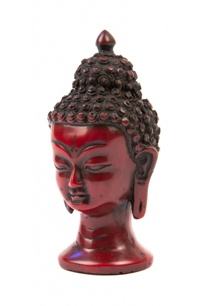 Сувенир из керамики Голова Будды 11 см от компании Интернет-магазин "Арьяварта" - фото 1