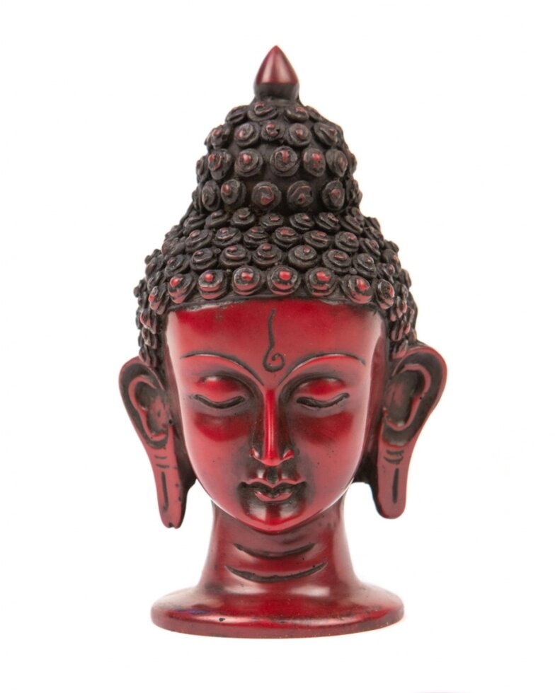 Сувенир из керамики Голова Будды 15 см ##от компании## Интернет-магазин "Арьяварта" - ##фото## 1