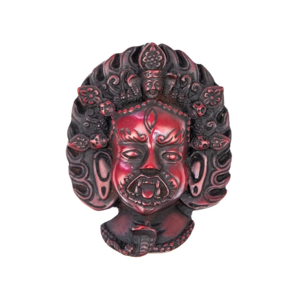 Сувенир из керамики маска Бхайрава 9 см ##от компании## Интернет-магазин "Арьяварта" - ##фото## 1