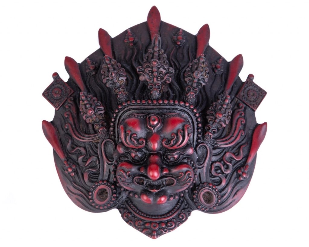 Сувенир из керамики маска Чеппу 13х14 см ##от компании## Интернет-магазин "Арьяварта" - ##фото## 1