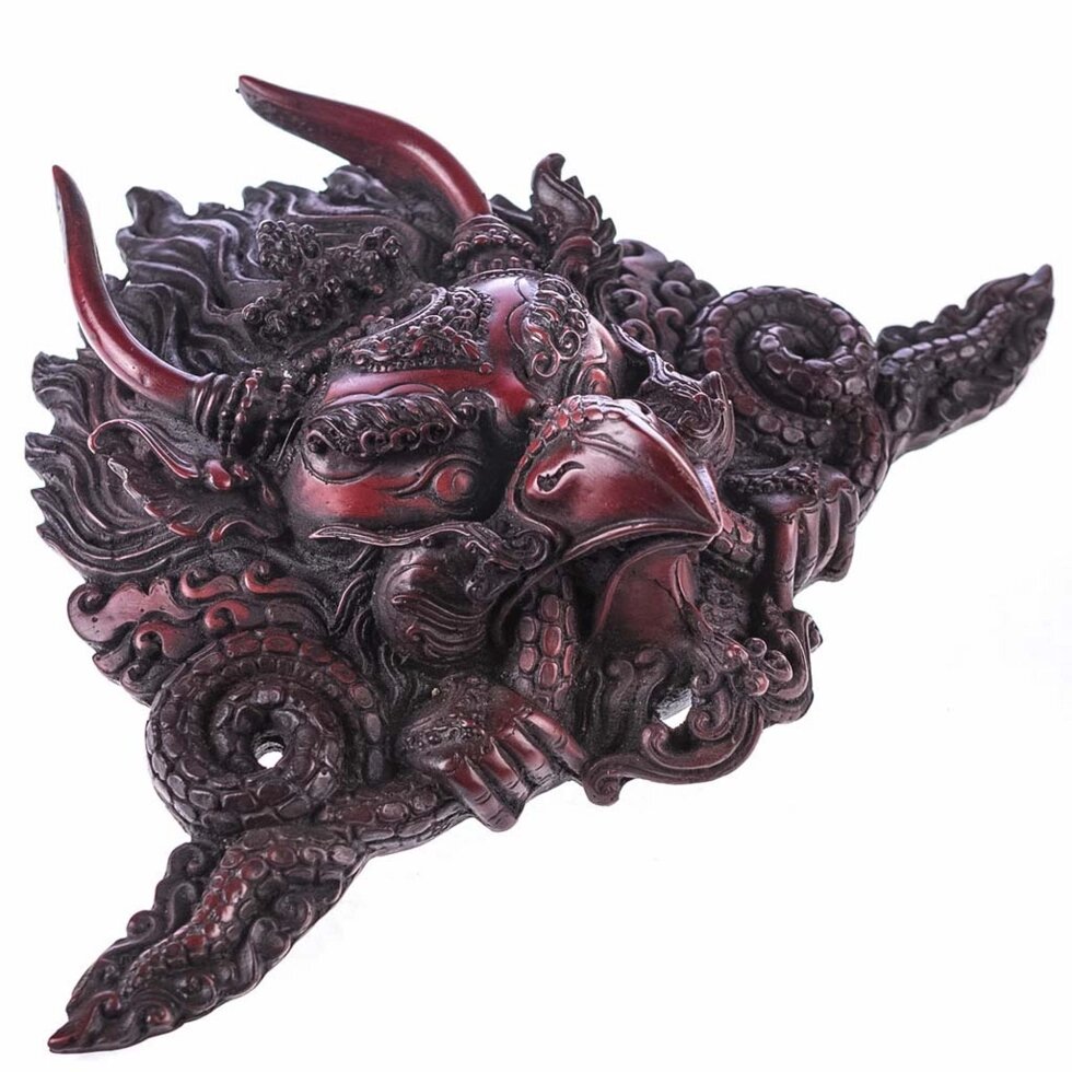 Сувенир из керамики маска Гаруды 18х26 см от компании Интернет-магазин "Арьяварта" - фото 1