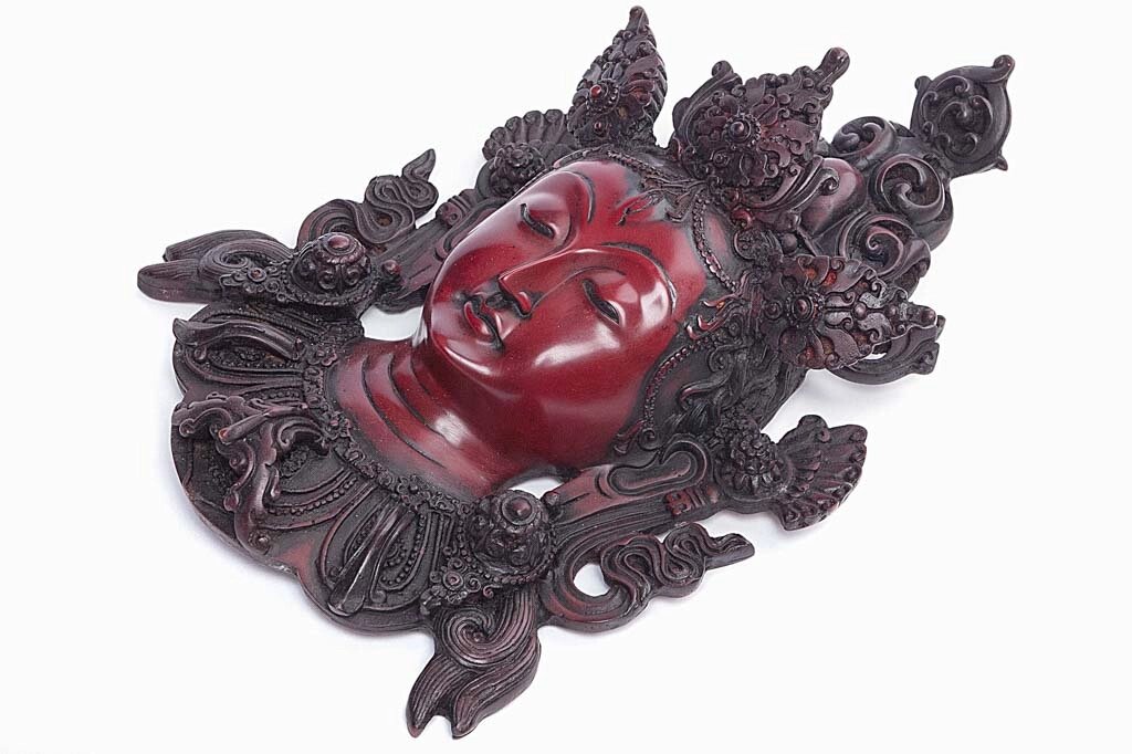 Сувенир из керамики маска Тара 32 см от компании Интернет-магазин "Арьяварта" - фото 1