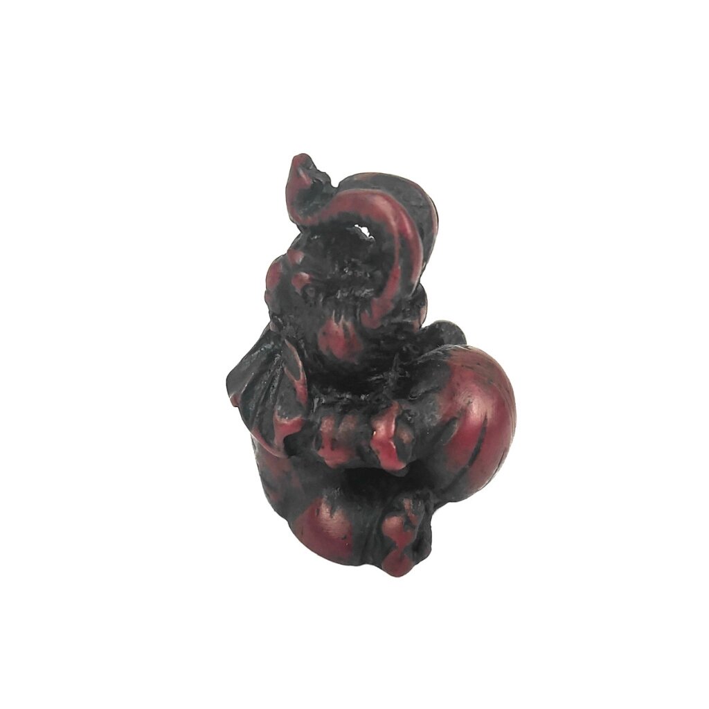 Сувенир из керамики Счастливый слоник с мячом 4,5 см от компании Интернет-магазин "Арьяварта" - фото 1