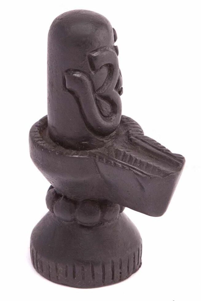 Сувенир из керамики Шивалингам с символом 8,5 см ##от компании## Интернет-магазин "Арьяварта" - ##фото## 1