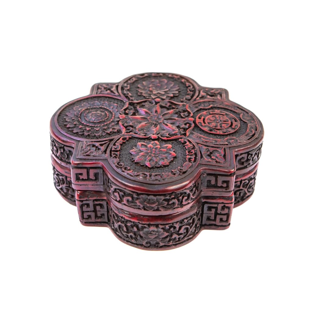 Сувенир из керамики Восточная шкатулка "Мандала" 15,5х15,5 см от компании Интернет-магазин "Арьяварта" - фото 1