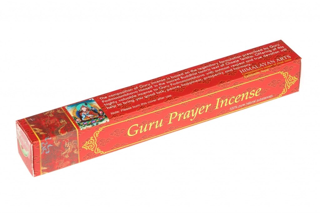 Тибетское благовоние Молитва Гуру от компании Интернет-магазин "Арьяварта" - фото 1