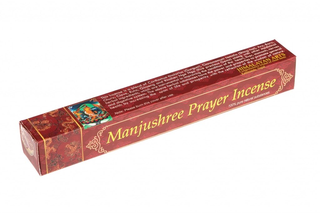 Тибетское благовоние Молитва Манджушри от компании Интернет-магазин "Арьяварта" - фото 1