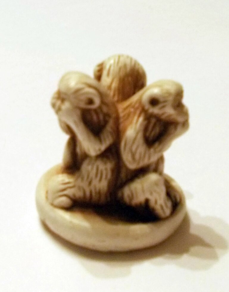 Три обезьяны от компании Интернет-магазин "Арьяварта" - фото 1