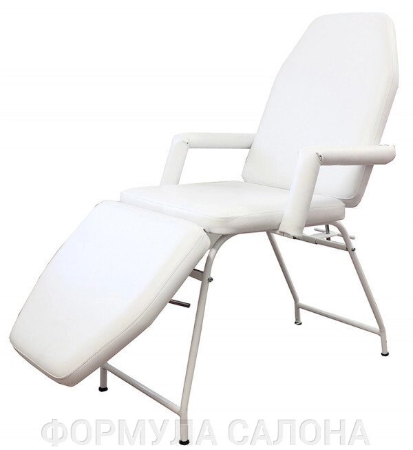 Косметологическое кресло Дина стационарное с ручками от компании ФОРМУЛА САЛОНА - фото 1