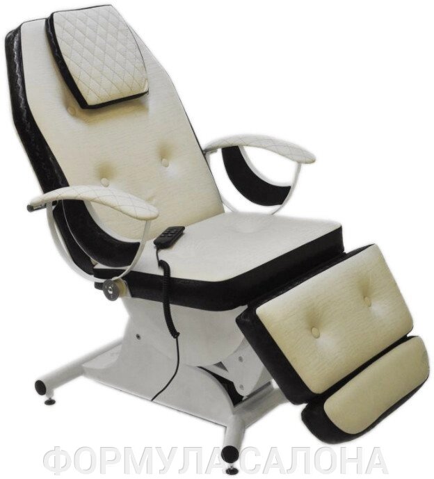 Косметологическое кресло Надин 2 электромотора (высота 530-800мм, спинка), имеется РУ от компании ФОРМУЛА САЛОНА - фото 1