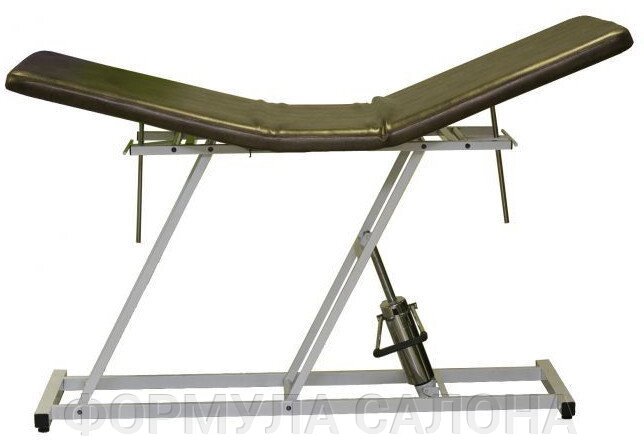 Кушетка-стол массажный на гидроподъеме от компании ФОРМУЛА САЛОНА - фото 1