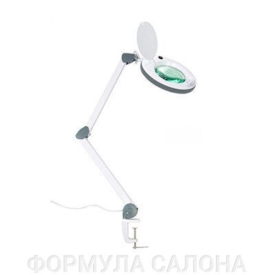 Лампа-лупа ЛЛ-3 на струбцине от компании ФОРМУЛА САЛОНА - фото 1
