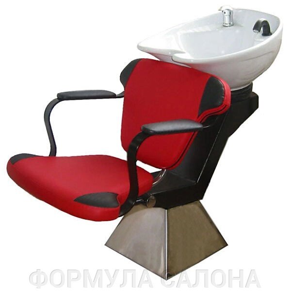 Мойка парикмахерская «Домино» с креслом «Тюльпан» от компании ФОРМУЛА САЛОНА - фото 1