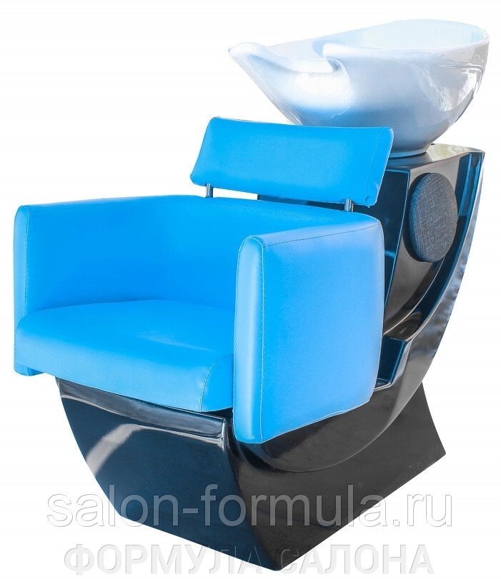 Парикмахерская мойка «Грейт» с креслом «Клео», раковина керамика от компании ФОРМУЛА САЛОНА - фото 1